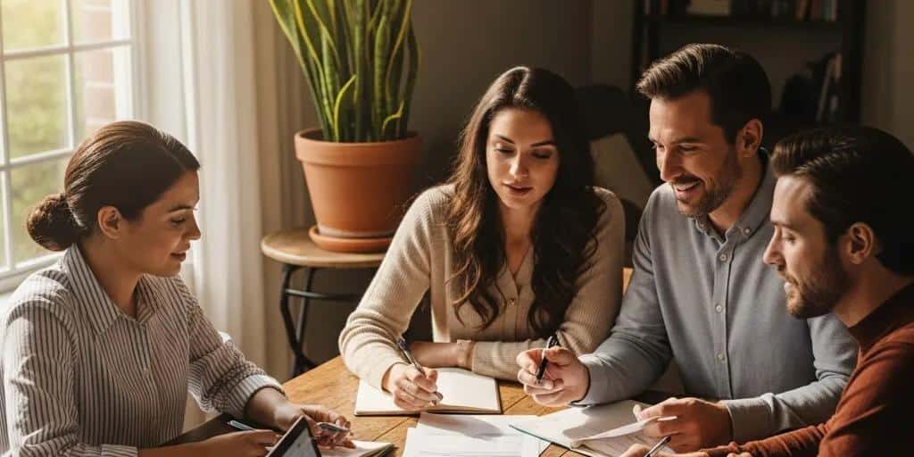 Group Of Diverse Individuals Discussing Credit Repair Services In A Cozy Home Environment D7cbd4b0 1fb4 4b51 A21a 107df8112f3e 5 Group of diverse individuals discussing credit repair services in a cozy home environment