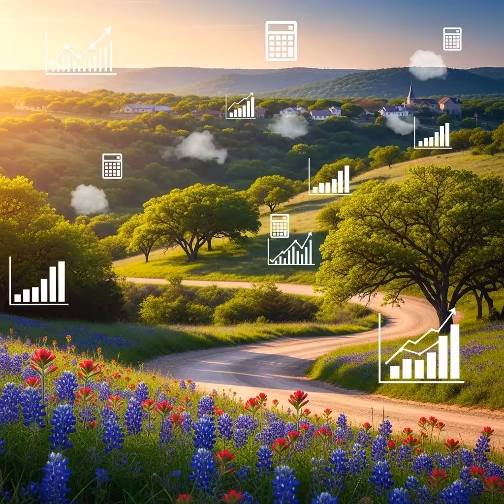 Texas landscape symbolizing local expertise in credit repair services